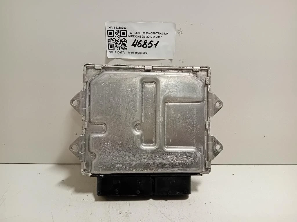 Centralina Iniezione 55258952 Fiat 500L 2013