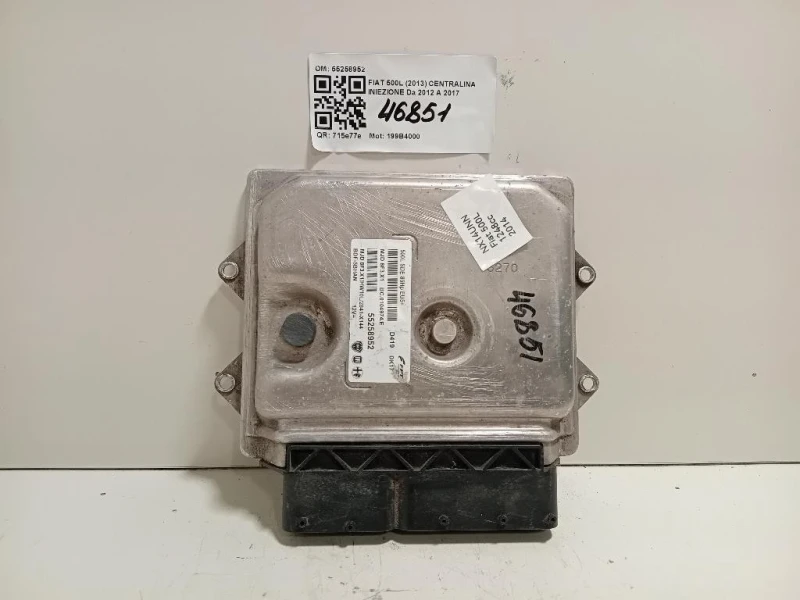 Centralina Iniezione 55258952 Fiat 500L 2013