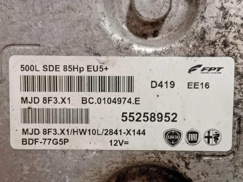 Centralina Iniezione 55258952 Fiat 500L 2013
