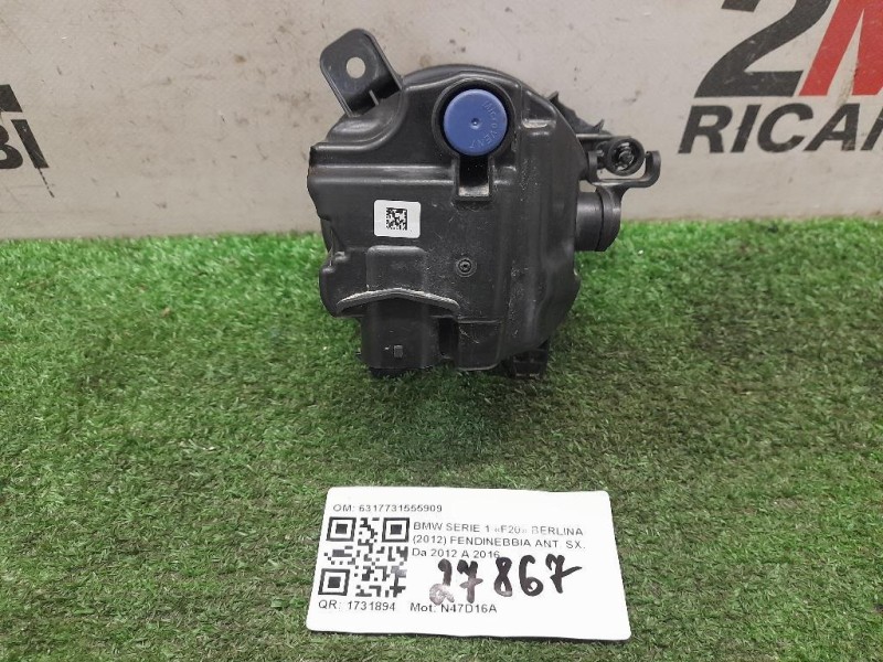 Fendinebbia ANT SX 6317731555909 Bmw Serie 1 F20 Berlina 2012