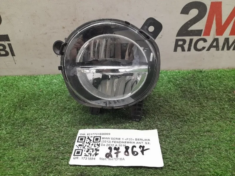 Fendinebbia ANT SX 6317731555909 Bmw Serie 1 F20 Berlina 2012