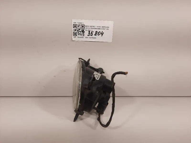 Fendinebbia ANT SX 7248911 Bmw Serie 1 F20 Berlina 2012