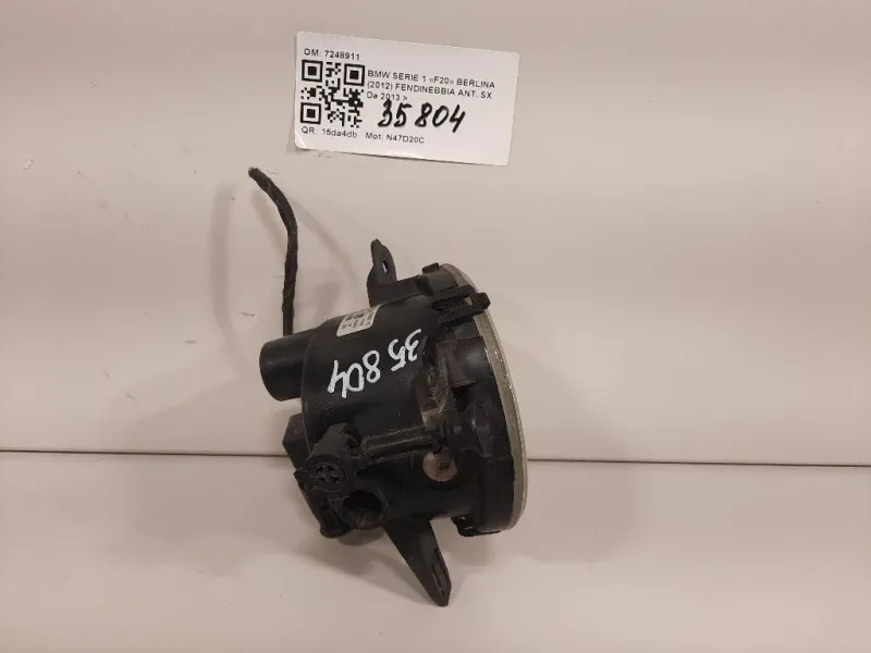 Fendinebbia ANT SX 7248911 Bmw Serie 1 F20 Berlina 2012