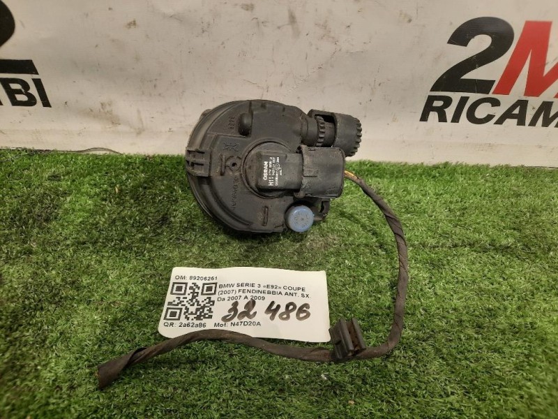 Fendinebbia ANT SX 89206251 Bmw Serie 3 E92 Coupe 2007