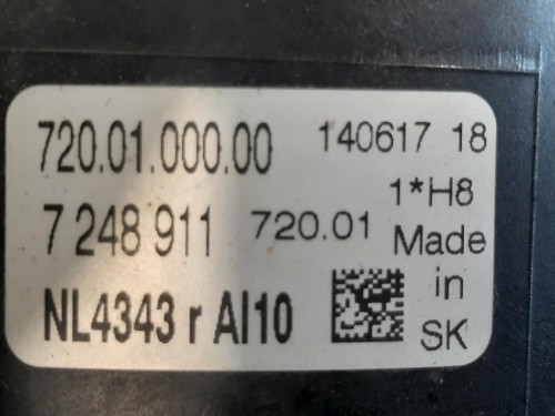 Fendinebbia ANT SX 7248911 Bmw Serie 3 F30 Berlina 2012