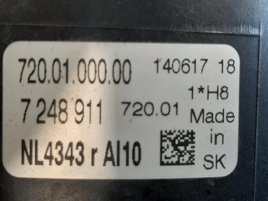 Fendinebbia ANT SX 7248911 Bmw Serie 3 F30 Berlina 2012