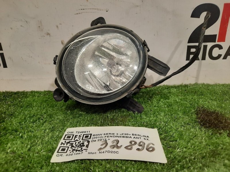 Fendinebbia ANT SX 7248911 Bmw Serie 3 F30 Berlina 2012