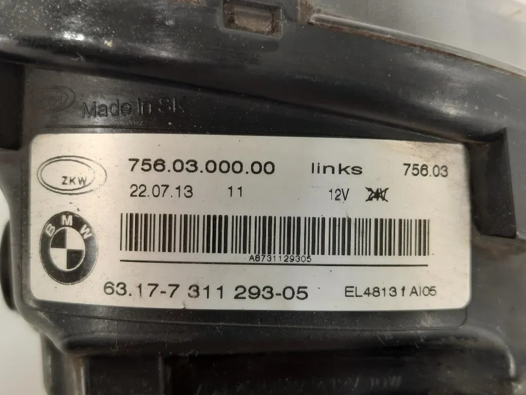 Fendinebbia ANT SX 3117-7 311 293-05 Bmw Serie 5 E60 Berlina 2004