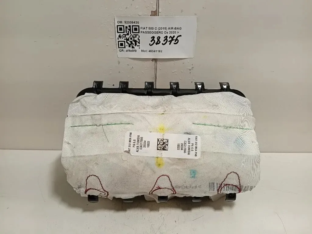 Air-bag Passeggero 52009430 Fiat 500 C 2015