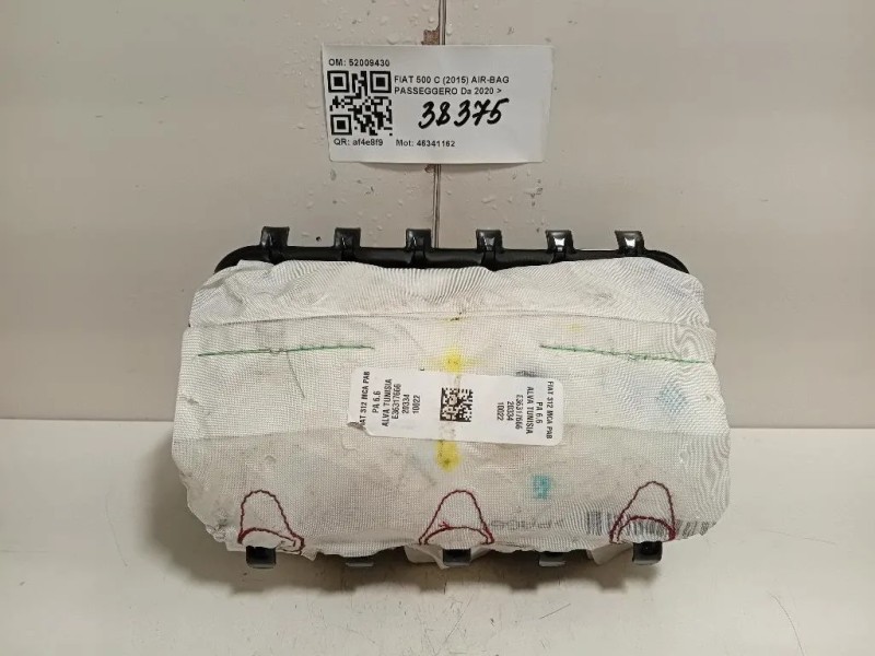 Air-bag Passeggero 52009430 Fiat 500 C 2015