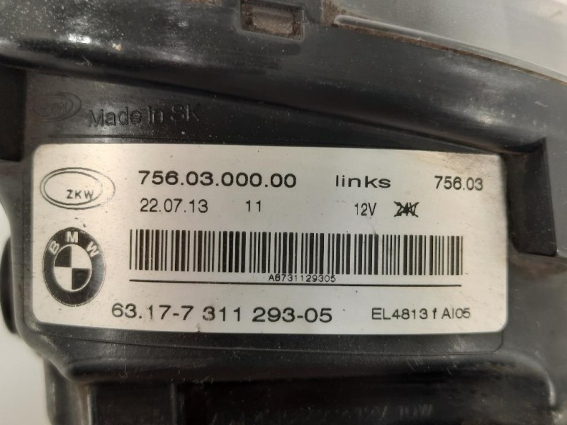 Fendinebbia ANT SX 3117-7 311 293-05 Bmw Serie 5 E60 Berlina 2004