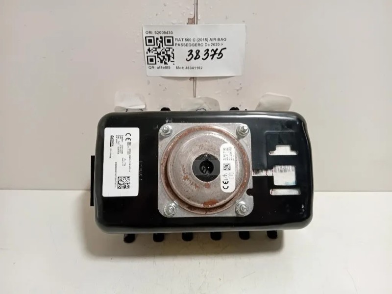Air-bag Passeggero 52009430 Fiat 500 C 2015