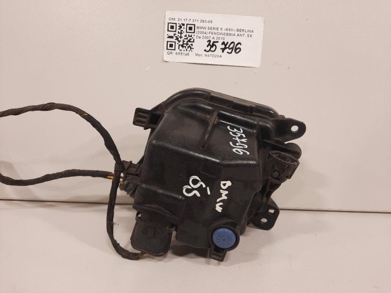 Fendinebbia ANT SX 3117-7 311 293-05 Bmw Serie 5 E60 Berlina 2004