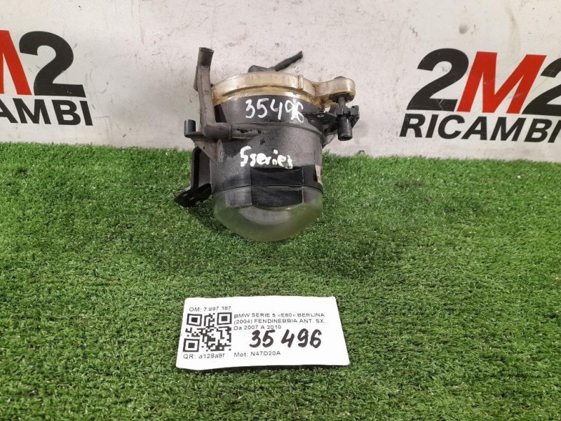 Fendinebbia ANT SX 7 897 187 Bmw Serie 5 E60 Berlina 2004