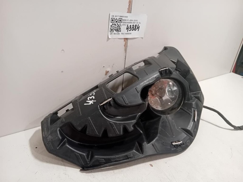 Fendinebbia ANT SX 6317 2990019-03 Bmw X1 E84 2010