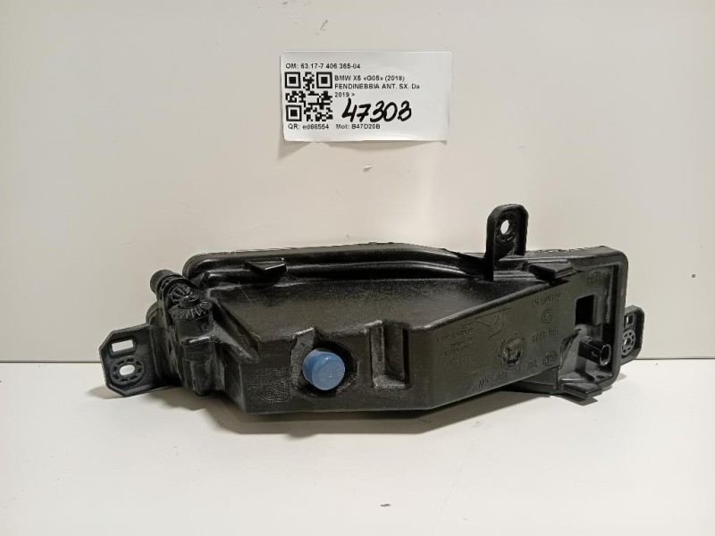 Fendinebbia ANT SX 63177406365-04 Bmw X5 G05 2018