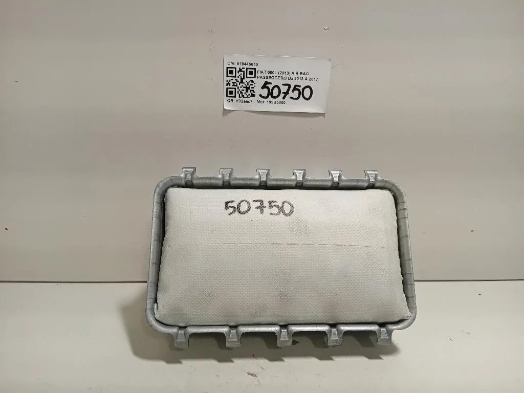 Air-bag Passeggero 519446610 Fiat 500L 2013