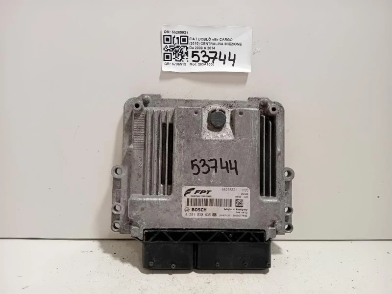 Centralina Iniezione 55265021 Fiat Doblò III Cargo 2010