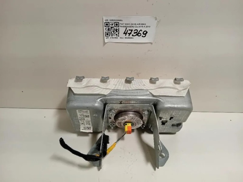 Air-bag Passeggero 00520226950 Fiat 500X 2015