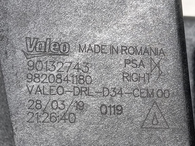 Fendinebbia ANT SX 90132746 Citroen DS3 Crossback 2018