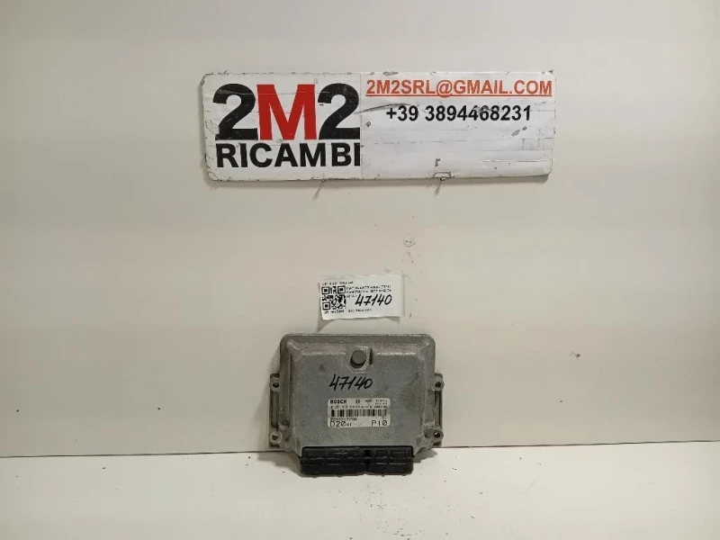 Centralina Iniezione 0 281 0100 346 Fiat Ducato 290 2014
