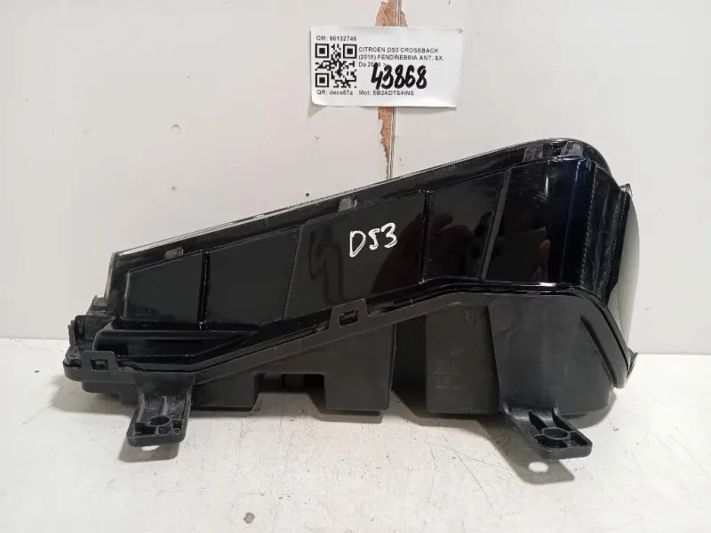 Fendinebbia ANT SX 90132746 Citroen DS3 Crossback 2018