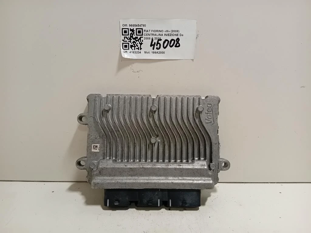 Centralina Iniezione 9665454780 Fiat Fiorino III 2008