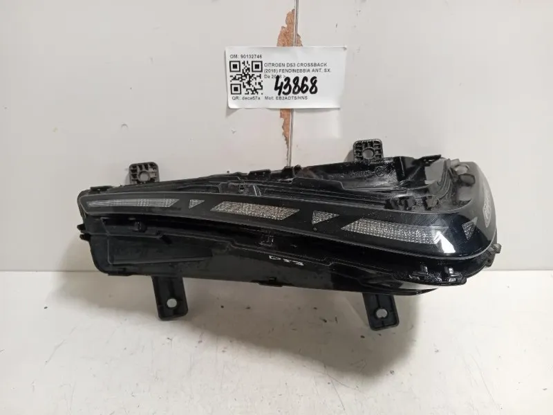 Fendinebbia ANT SX 90132746 Citroen DS3 Crossback 2018