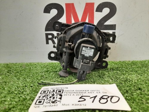 Fendinebbia ANT SX 261507817R Dacia Dokker 2013