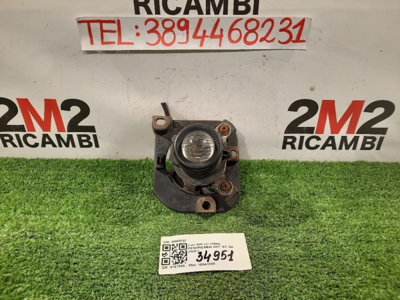 Fendinebbia ANT SX 46868757 Fiat 500 II 2008