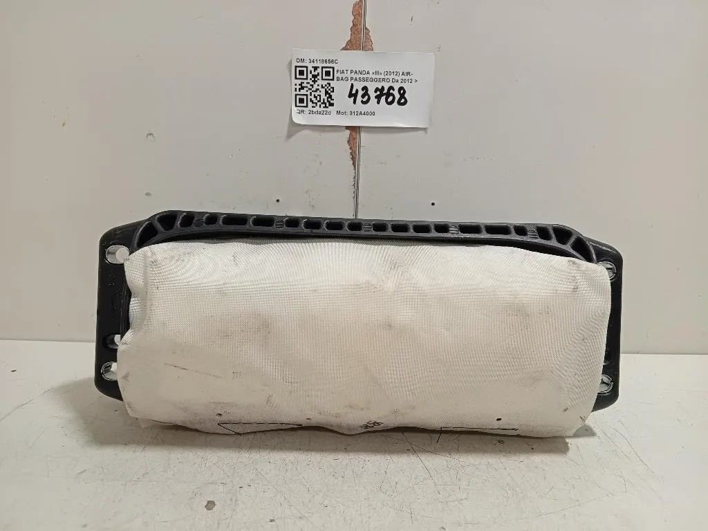 Air-bag Passeggero 34118656C Fiat Panda III 2012
