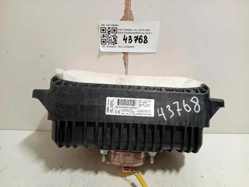 Air-bag Passeggero 34118656C Fiat Panda III 2012