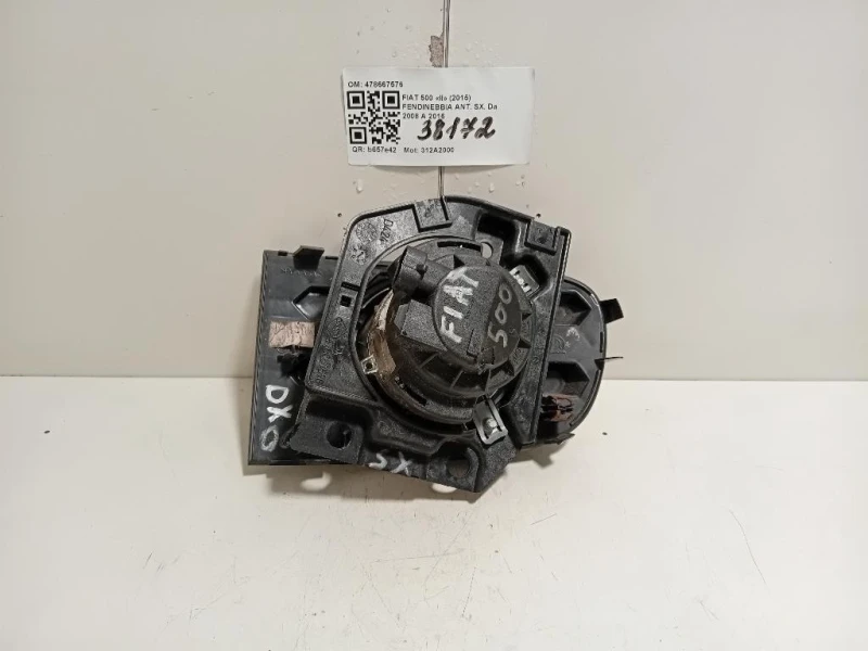 Fendinebbia ANT SX 478667576 Fiat 500 II 2015