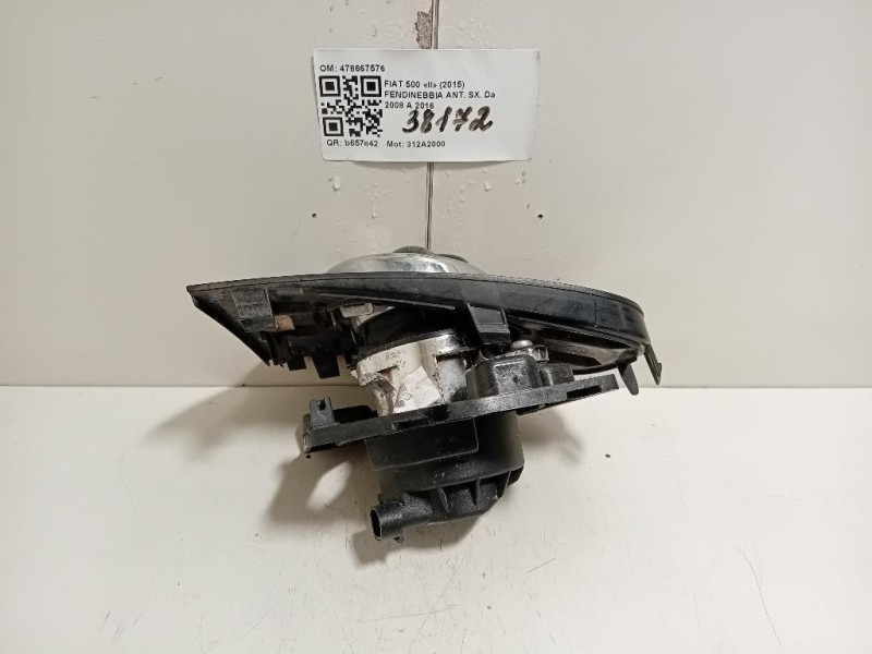 Fendinebbia ANT SX 478667576 Fiat 500 II 2015