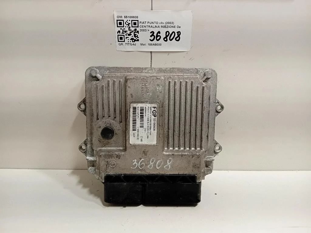 Centralina Iniezione 55186608 Fiat Punto II 2003