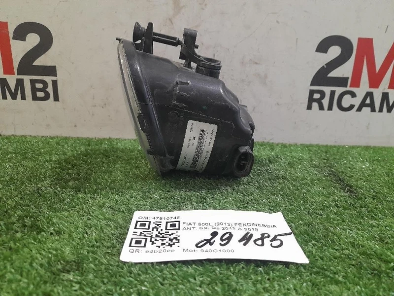 Fendinebbia ANT SX 47510748 Fiat 500L 2013