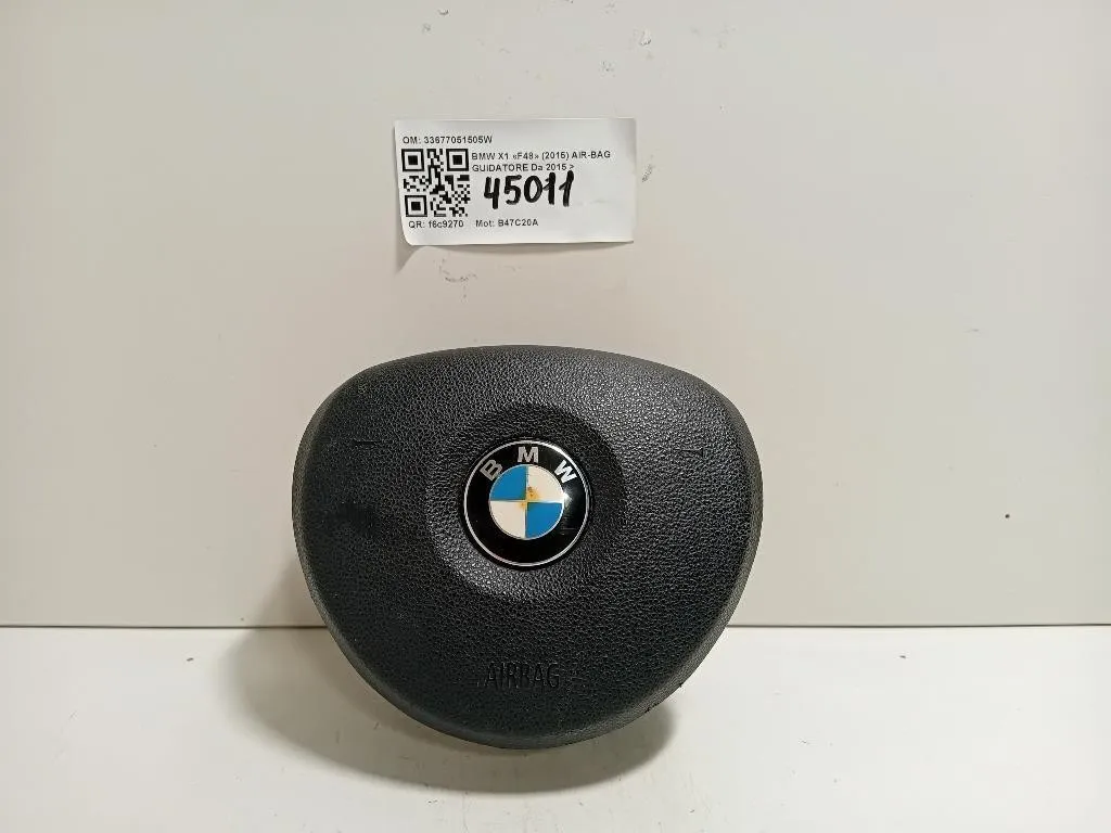 Air-bag Guidatore 33677051505W Bmw X1 F48 2015