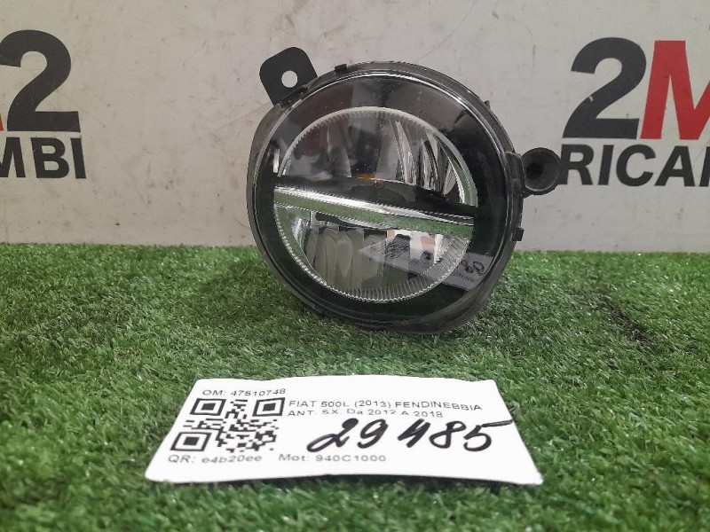 Fendinebbia ANT SX 47510748 Fiat 500L 2013