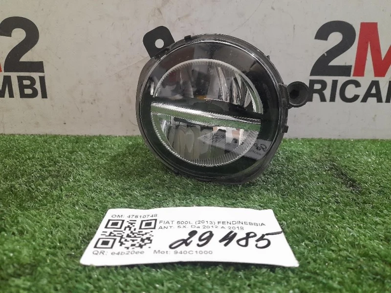 Fendinebbia ANT SX 47510748 Fiat 500L 2013