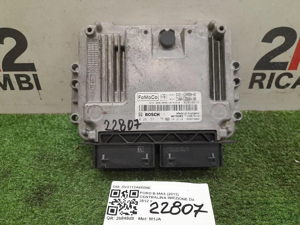 Centralina Iniezione DV2112A650NE Ford B-max 2012