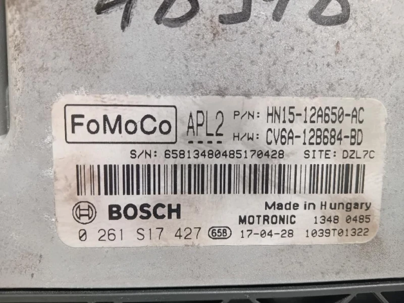 Centralina Iniezione HN15-12A650-AC Ford Ecosport 2017