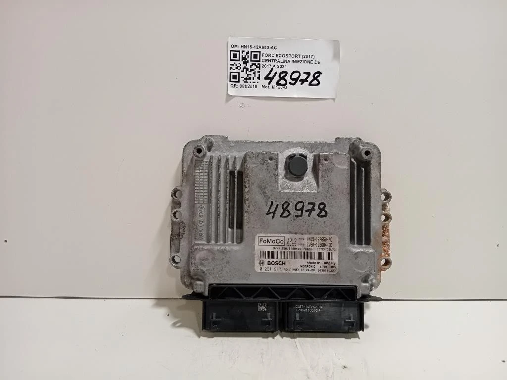 Centralina Iniezione HN15-12A650-AC Ford Ecosport 2017