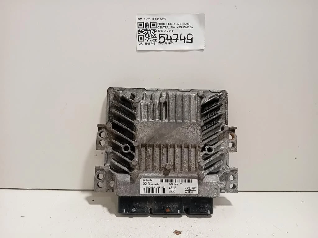 Centralina Iniezione 8V21-12A650-EB Ford Fiesta VI 2008
