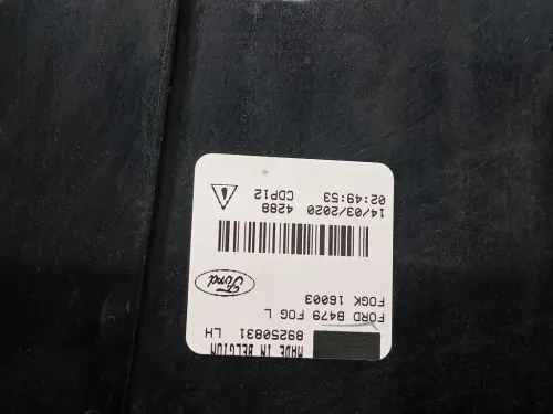 Fendinebbia ANT SX 89250831 Ford Fiesta VII 2021