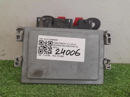 Centralina Iniezione AV2112A650EF Ford Fiesta VI 2012
