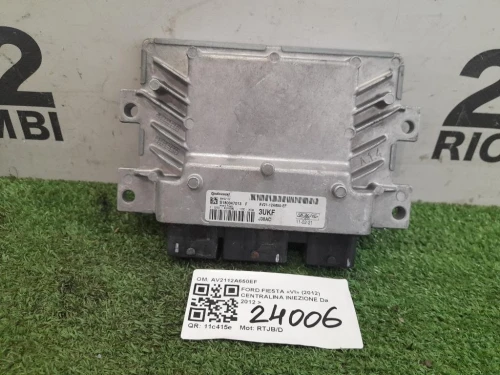 Centralina Iniezione AV2112A650EF Ford Fiesta VI 2012