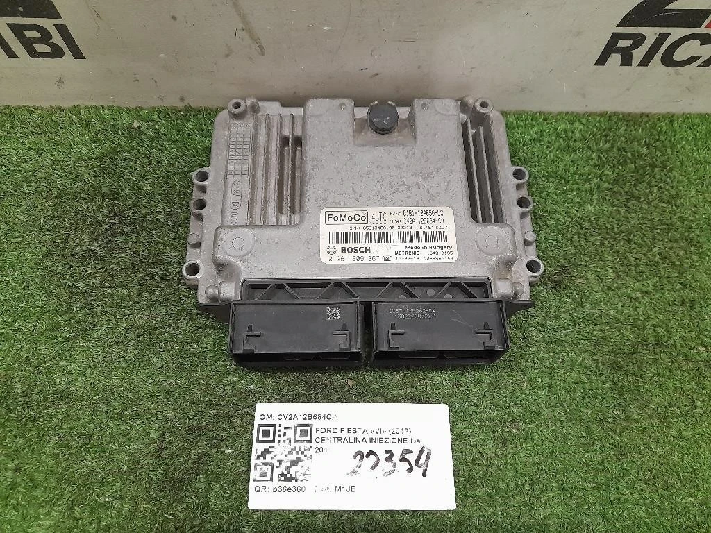 Centralina Iniezione CV2A12B684CA Ford Fiesta VI 2012