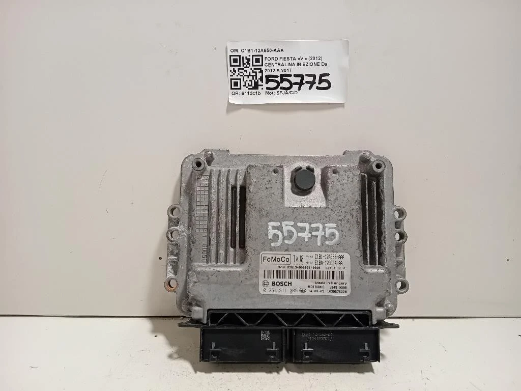 Centralina Iniezione C1B1-12A650-AAA Ford Fiesta VI 2012