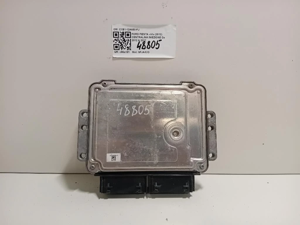 Centralina Iniezione C1B1-12A650-FJ Ford Fiesta VI 2012