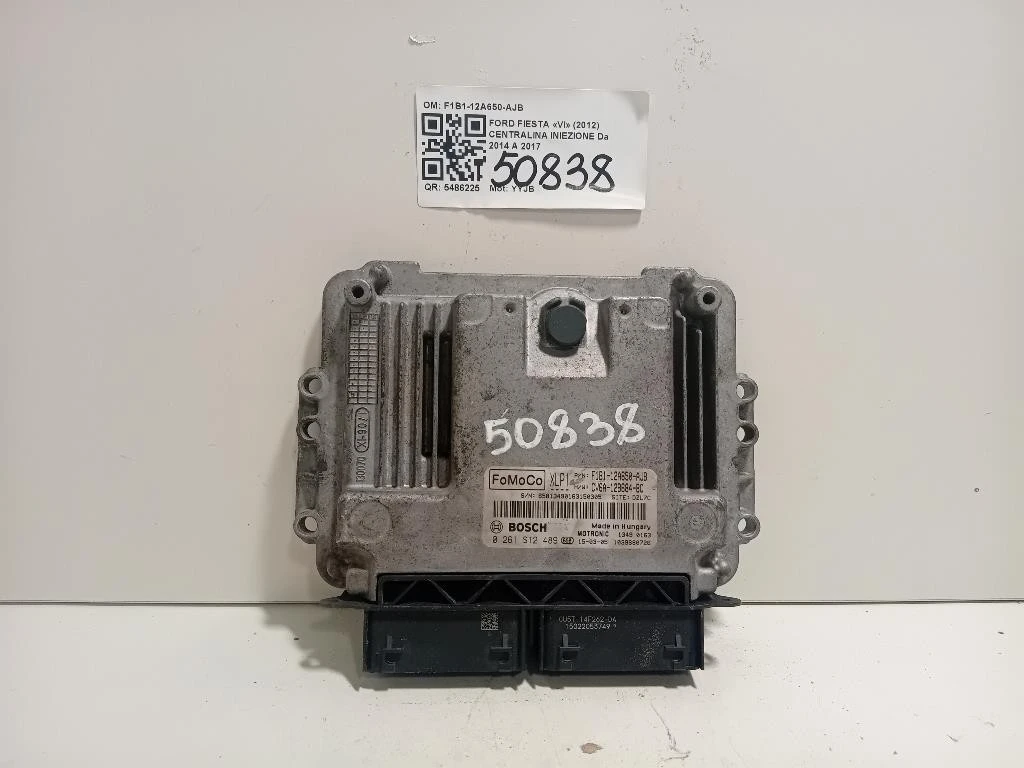 Centralina Iniezione F1B1-12A650-AJB Ford Fiesta VI 2012
